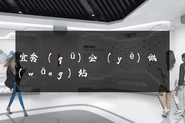 宜秀區(qū)企業(yè)做網(wǎng)站