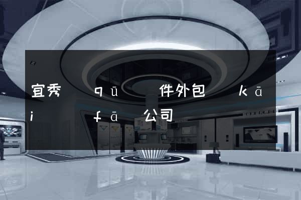 宜秀區(qū)軟件外包開(kāi)發(fā)公司