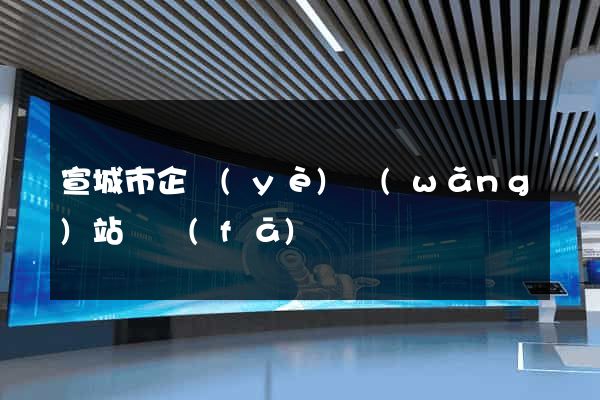 宣城市企業(yè)網(wǎng)站開發(fā)