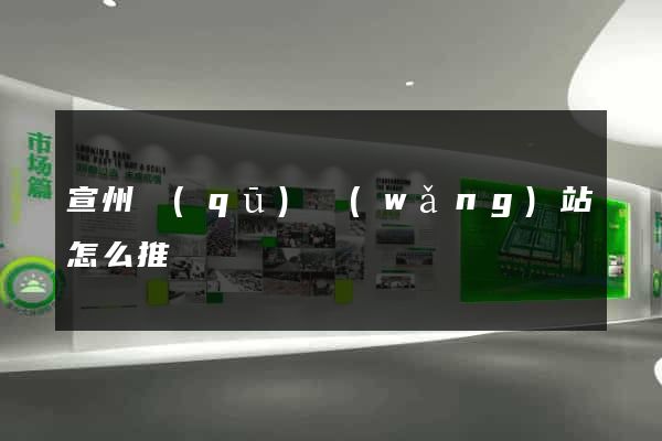 宣州區(qū)網(wǎng)站怎么推廣