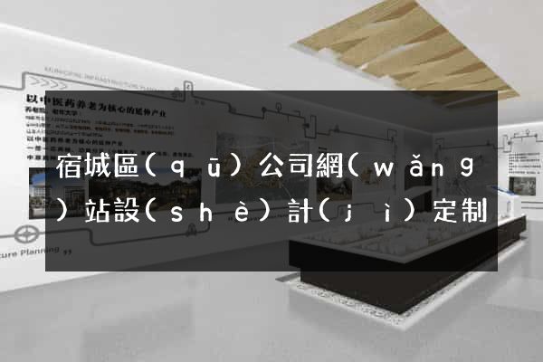 宿城區(qū)公司網(wǎng)站設(shè)計(jì)定制