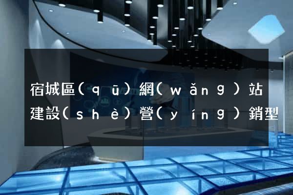 宿城區(qū)網(wǎng)站建設(shè)營(yíng)銷型