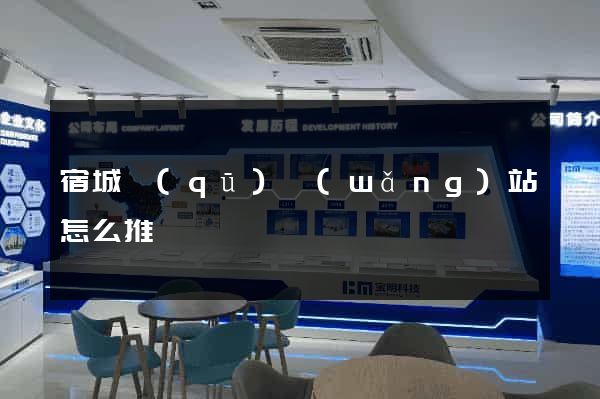 宿城區(qū)網(wǎng)站怎么推廣