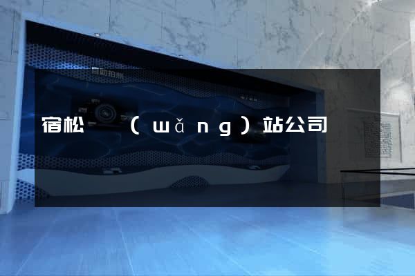 宿松縣網(wǎng)站公司