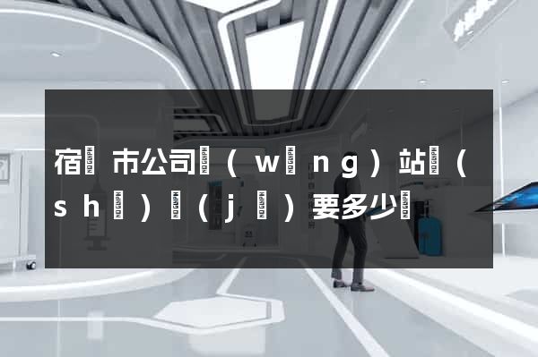 宿遷市公司網(wǎng)站設(shè)計(jì)要多少錢