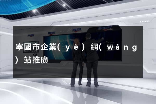 寧國市企業(yè)網(wǎng)站推廣