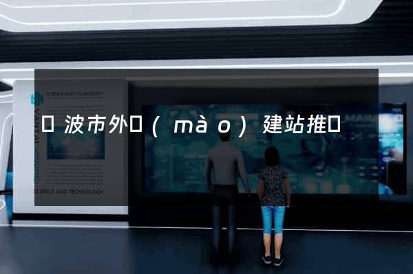 寧波市外貿(mào)建站推廣