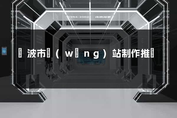 寧波市網(wǎng)站制作推廣
