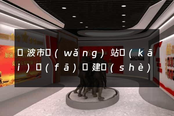 寧波市網(wǎng)站開(kāi)發(fā)與建設(shè)
