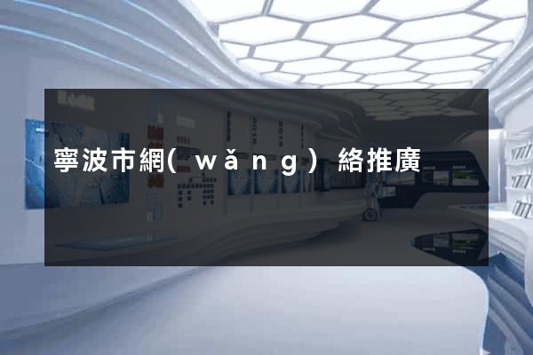 寧波市網(wǎng)絡推廣