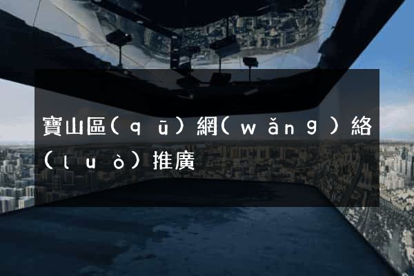 寶山區(qū)網(wǎng)絡(luò)推廣