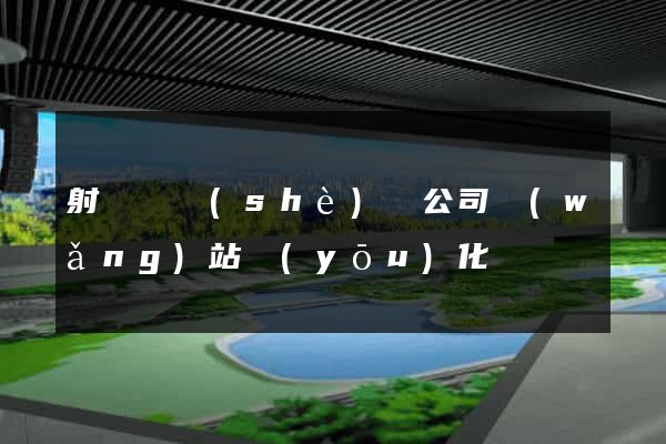 射陽縣設(shè)計公司網(wǎng)站優(yōu)化