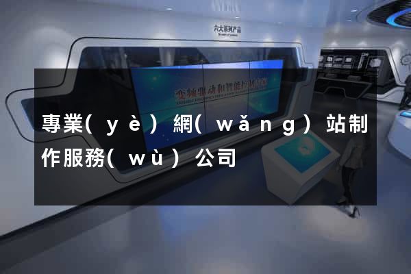 專業(yè)網(wǎng)站制作服務(wù)公司