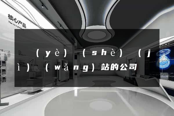 專業(yè)設(shè)計(jì)網(wǎng)站的公司