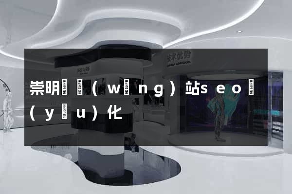 崇明縣網(wǎng)站seo優(yōu)化
