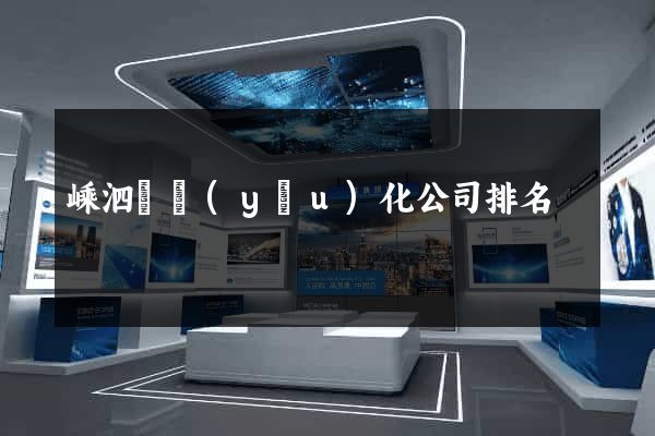 嵊泗縣優(yōu)化公司排名