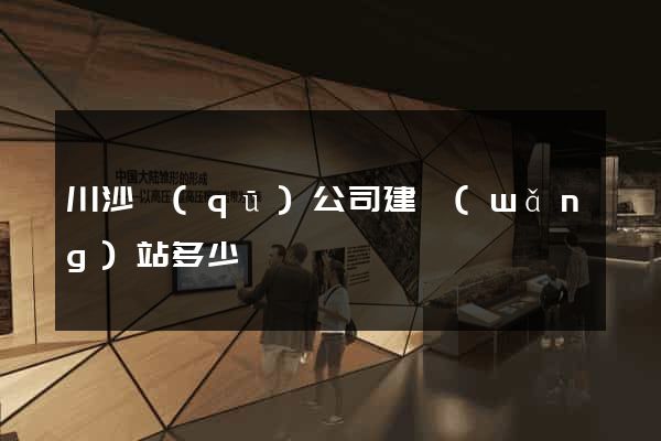 川沙區(qū)公司建網(wǎng)站多少錢