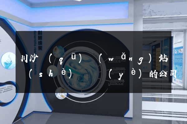 川沙區(qū)網(wǎng)站設(shè)計專業(yè)的公司