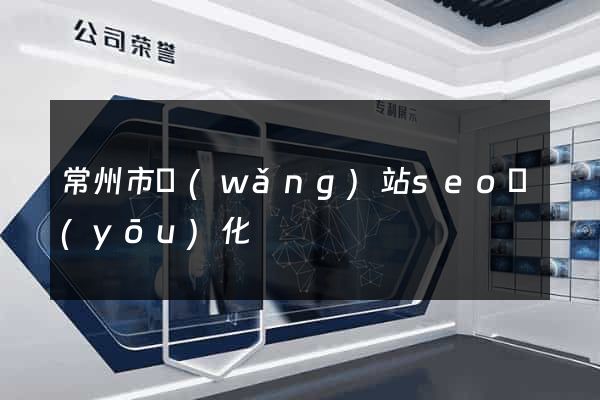 常州市網(wǎng)站seo優(yōu)化