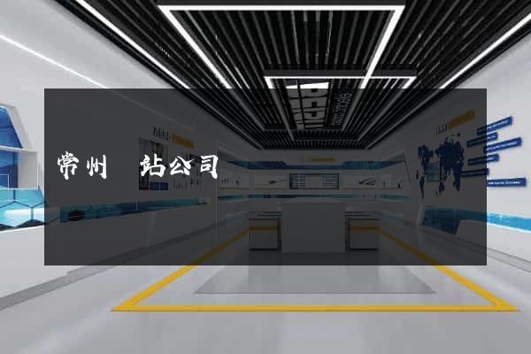 常州網站公司