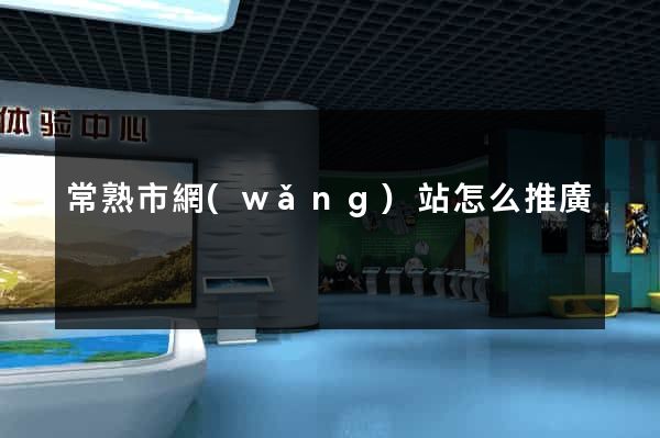 常熟市網(wǎng)站怎么推廣