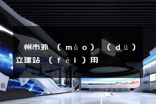 廣州市外貿(mào)獨(dú)立建站費(fèi)用