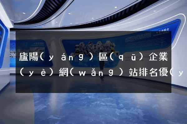 廬陽(yáng)區(qū)企業(yè)網(wǎng)站排名優(yōu)化