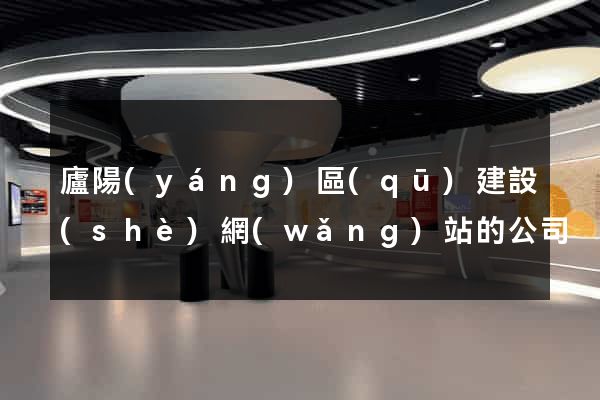廬陽(yáng)區(qū)建設(shè)網(wǎng)站的公司
