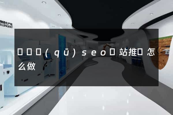 廬陽區(qū)seo網站推廣怎么做