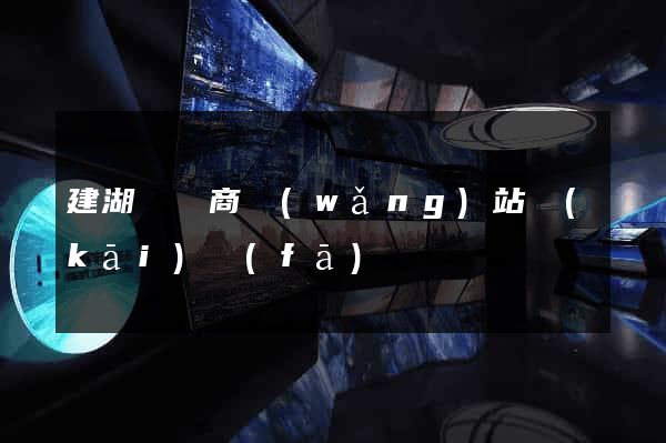 建湖縣電商網(wǎng)站開(kāi)發(fā)