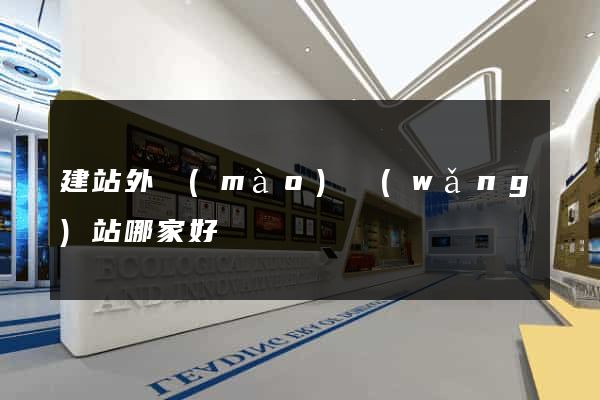 建站外貿(mào)網(wǎng)站哪家好