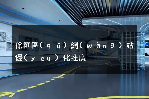 徐匯區(qū)網(wǎng)站優(yōu)化推廣
