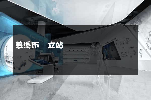 慈溪市獨立站運營