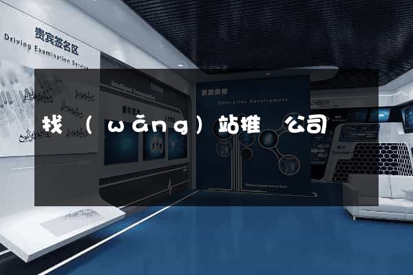 找網(wǎng)站推廣公司
