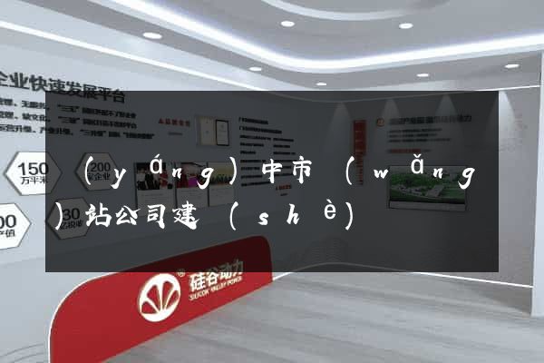 揚(yáng)中市網(wǎng)站公司建設(shè)