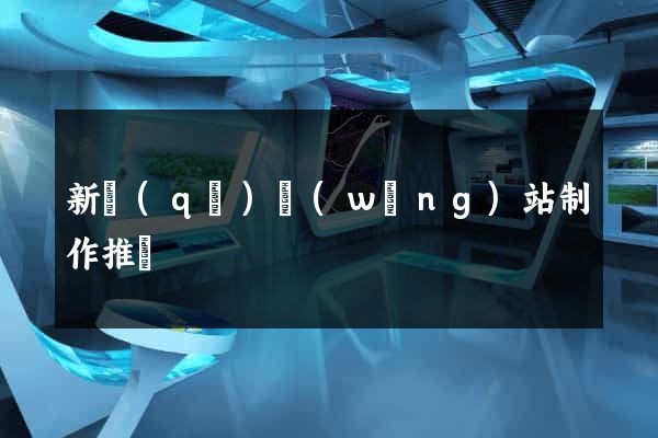 新區(qū)網(wǎng)站制作推廣