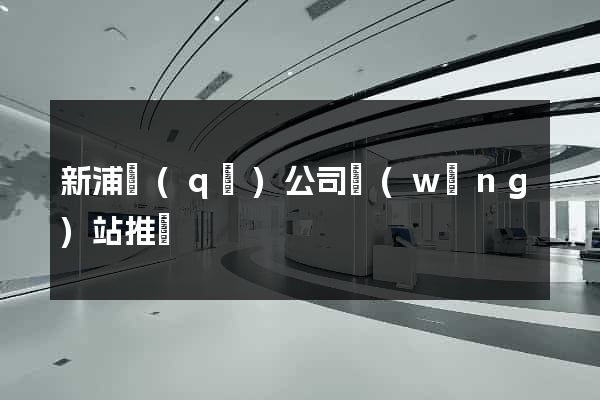 新浦區(qū)公司網(wǎng)站推廣