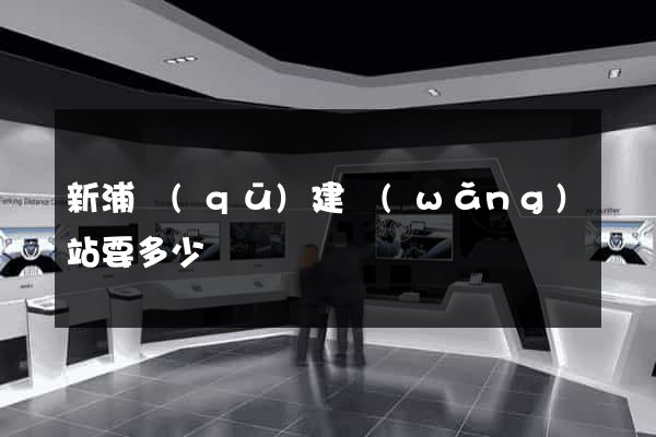 新浦區(qū)建網(wǎng)站要多少錢