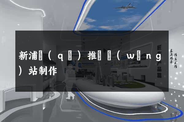 新浦區(qū)推廣網(wǎng)站制作