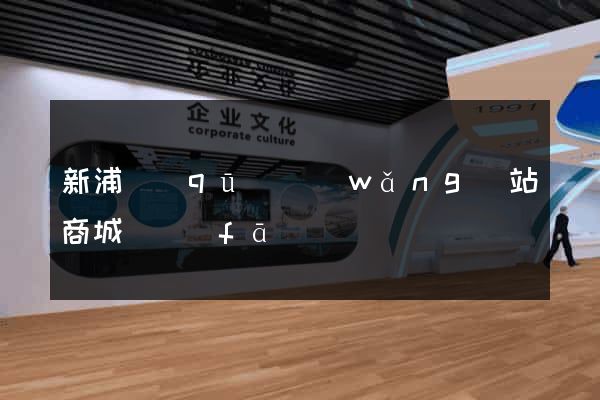 新浦區(qū)網(wǎng)站商城開發(fā)