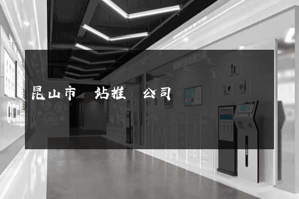 昆山市網站推廣公司