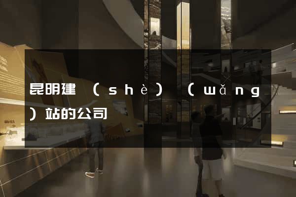昆明建設(shè)網(wǎng)站的公司
