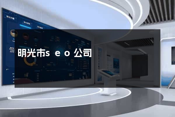 明光市seo公司
