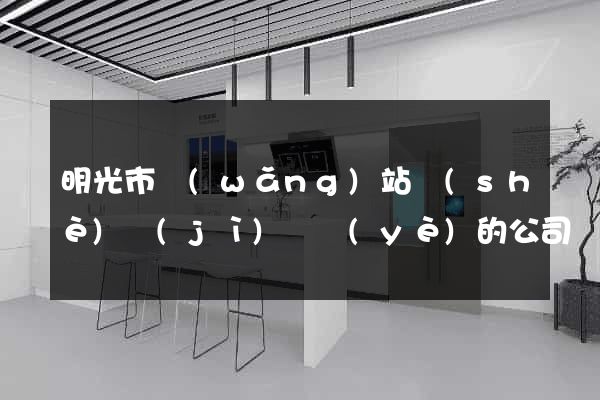 明光市網(wǎng)站設(shè)計(jì)專業(yè)的公司