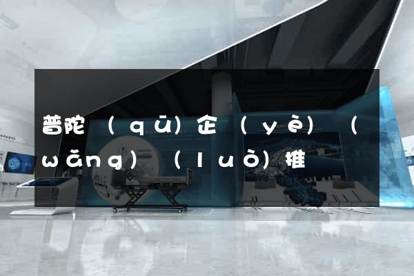 普陀區(qū)企業(yè)網(wǎng)絡(luò)推廣
