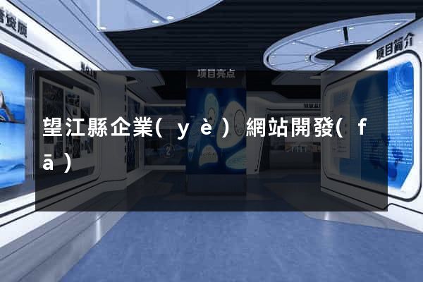 望江縣企業(yè)網站開發(fā)