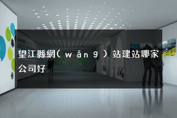 望江縣網(wǎng)站建站哪家公司好