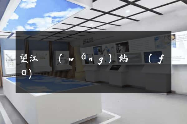 望江縣網(wǎng)站開發(fā)