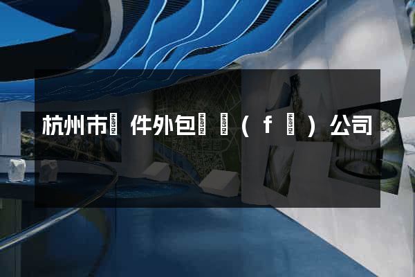 杭州市軟件外包開發(fā)公司