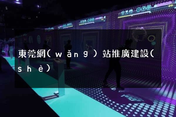 東莞網(wǎng)站推廣建設(shè)